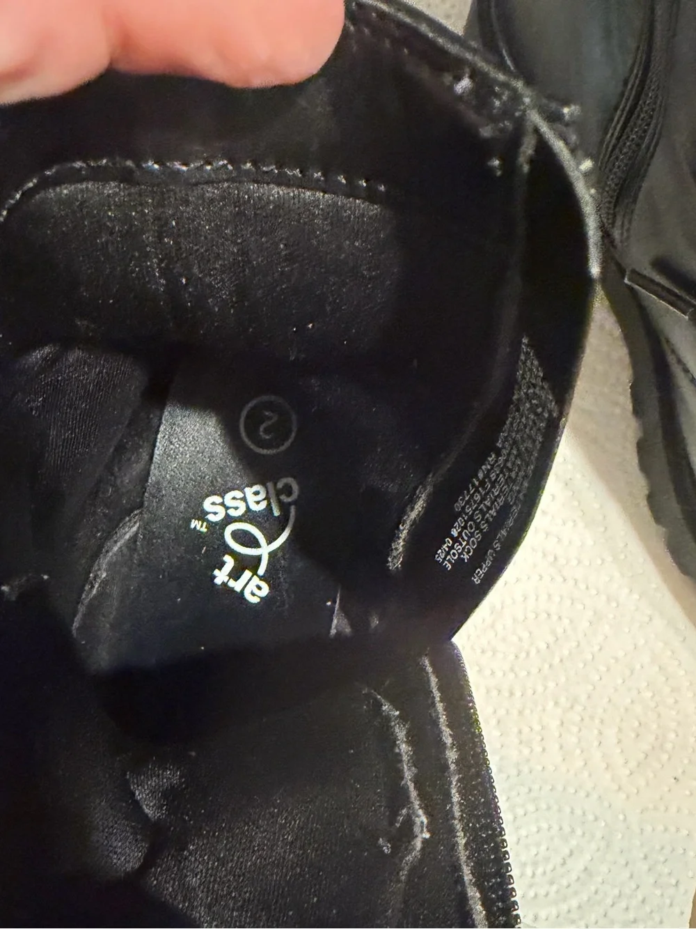 art class Black Kids Lace-Up Combat Boots with Beaded Lace Charms